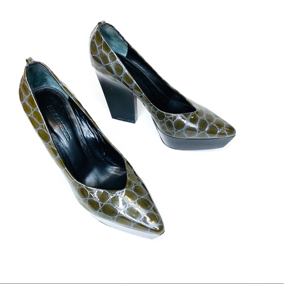 Jil Sander Pointed Toe Platform Blade Heels size 8 - Picture 5 of 8